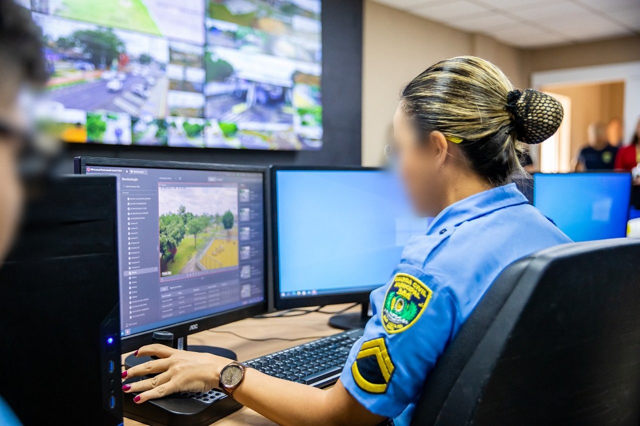 Central de videomonitoramento de Boa Vista (RR) em operação